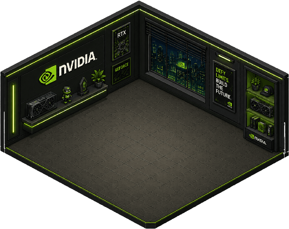The NVDA room at Stock Hotel